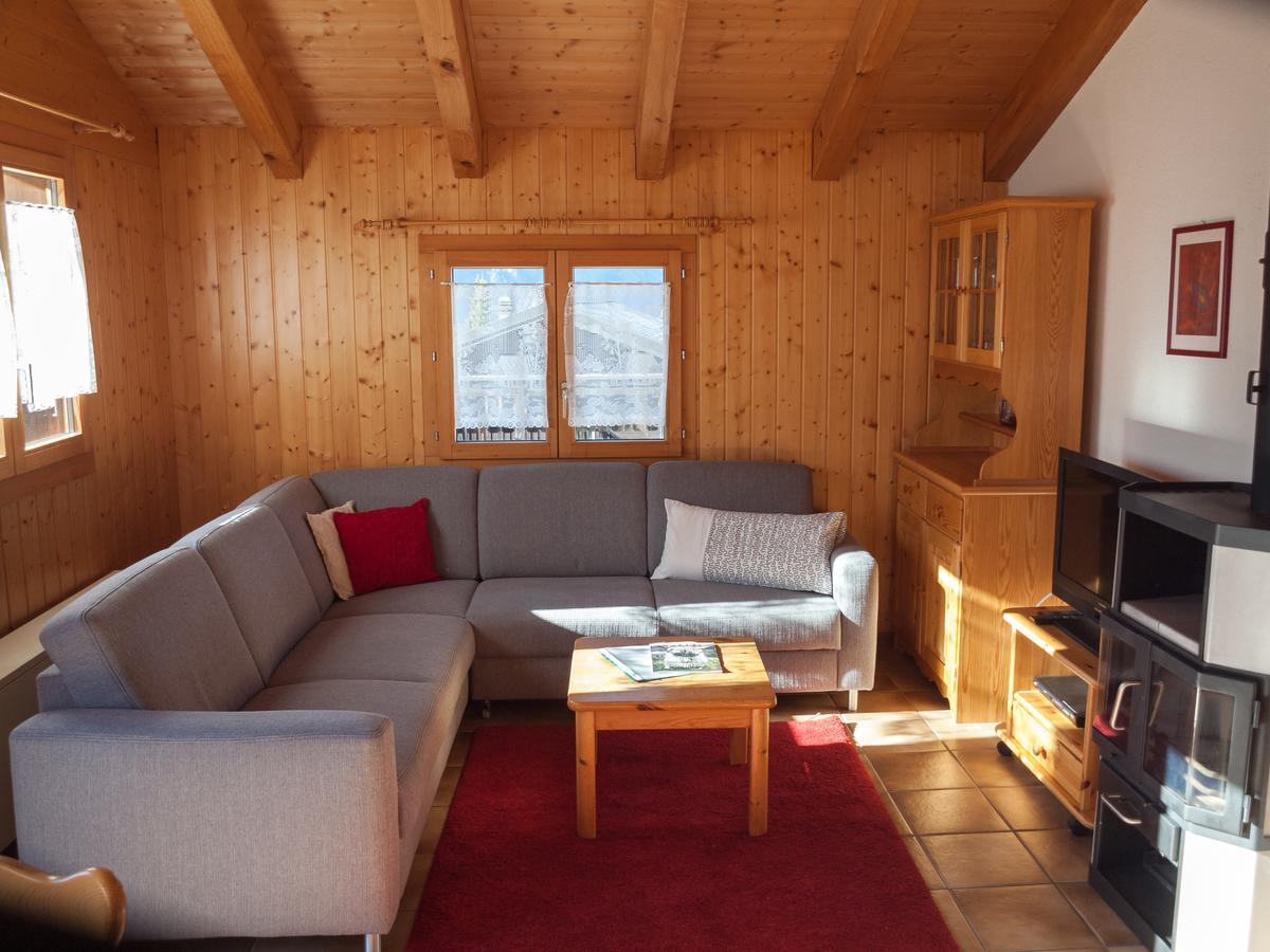 Chalet Skilift Rosswald Exterior photo